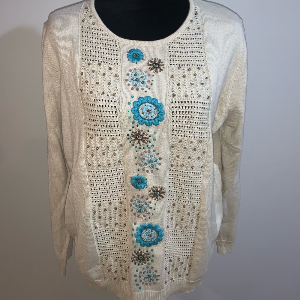 🐠 ALFRED DUNNER sweater L